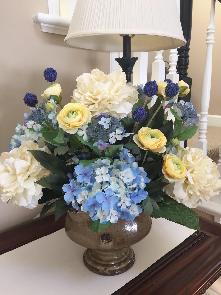 Lmdesignscreations On Twitter Xl Silk Flower Arrangement