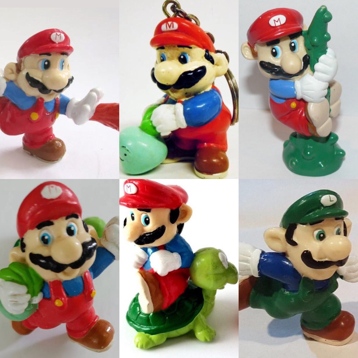 【激レア】80s Super Mario vintage toy Vintage Toys Lot 37 Action Figures 80s McDonald Happy Meal