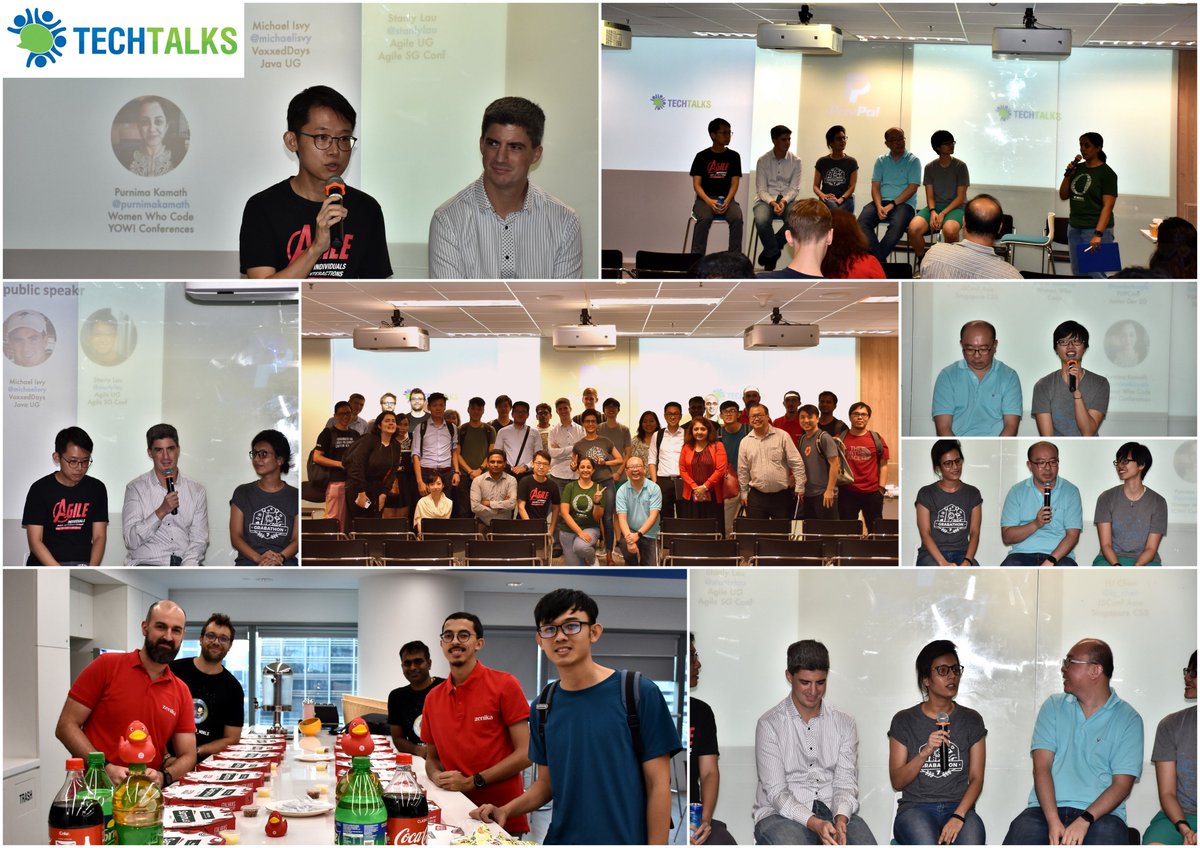 TechTalksSG's tweet image. It was an amazing evening at @TechTalksSG with great public speakers sharing their thoughts and insights on "The art of being a public speaker"
Thank you @stanlylau @michaelisvy Renu Yadav @coderkungfu and @hj_chen . Thank you @purnimakamath for hosting the event