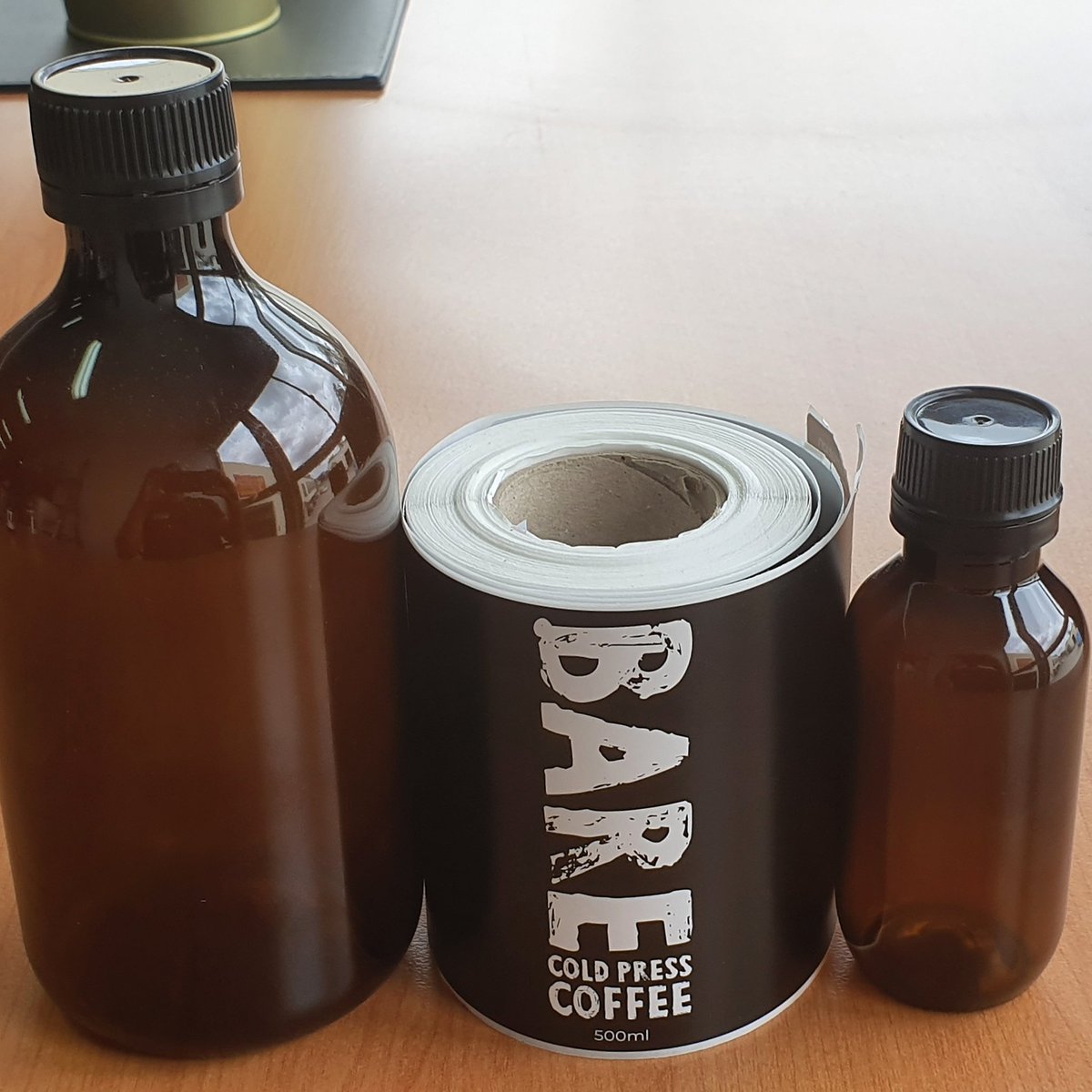 BareCoffeeCo's tweet photo. Oh yes! We're putting out a new 100ml bottle of our #barecoldpresscoffee.
Will also be ready-to-drink in both 100ml and 500ml.
#barecoldpress #coldpresscoffee #coldpress #coffee #barecoffee #purecoffee #noaddedsugar #blackcoffee #fitness #exercise https://t.co/zOvABcdaD5