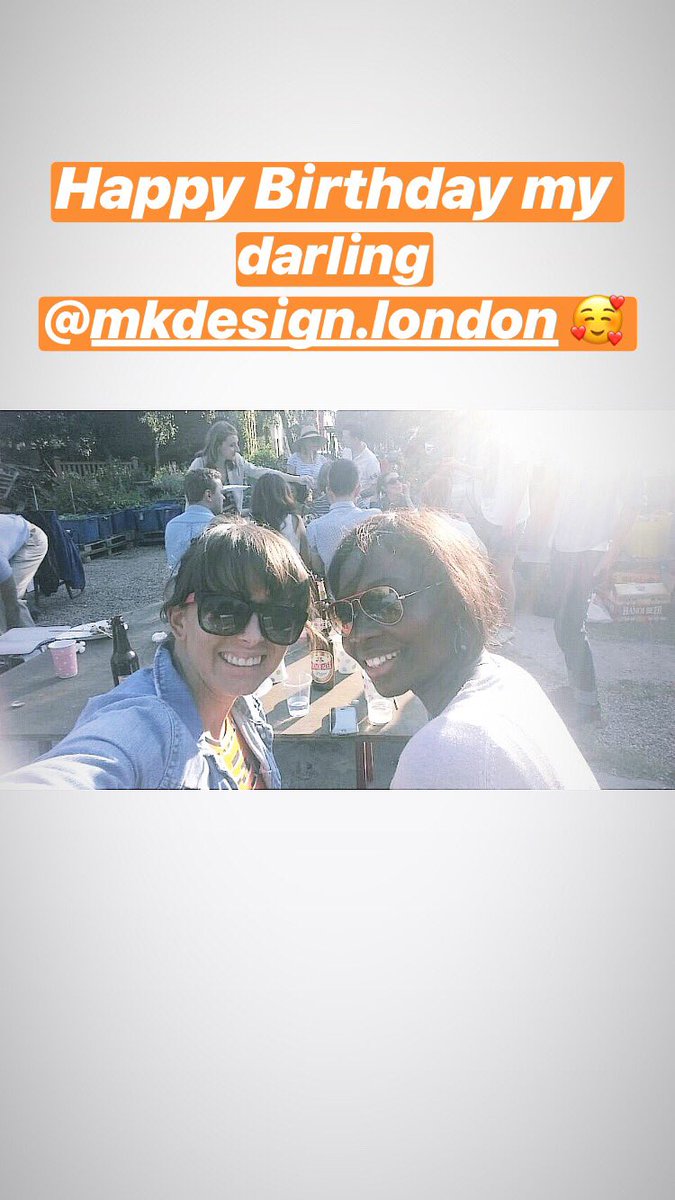 carolelok's tweet photo. Happy Birthday @MKDesign_London. Hope you had the best of day my darling. 2019 is shaping out being a fabulous year. Love you miss 😘🥰 https://t.co/lJWcyeDaWX