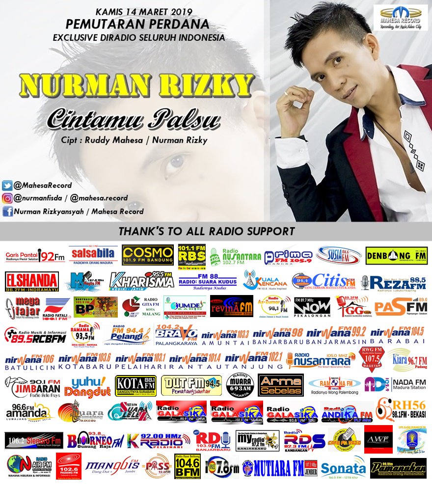 bumdesfm's tweet photo. #PENAYANGANPERDANA
#NURMANRIZKYCINTAMUPALSU
@MahesaRecord https://t.co/Llc5r6iXFm