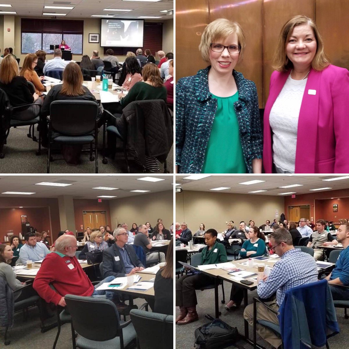 Successful collaboration between Louisville IMA and @IUSSchoolofBiz at Monday’s engaging Ethics Workshop: Misplaced Trust | Devastating Fraud.  Thanks to my co-presenter, IMA Chair <a href="/GingerRWhite/">Ginger White</a>; it was an honor to be able to present this with a mentor and friend. #ima #ius