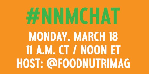 simpleeatsRD's tweet image. I'm participating in the #NNMchat in honor of #NationalNutritionMonth. Are you? Join in the fun!
