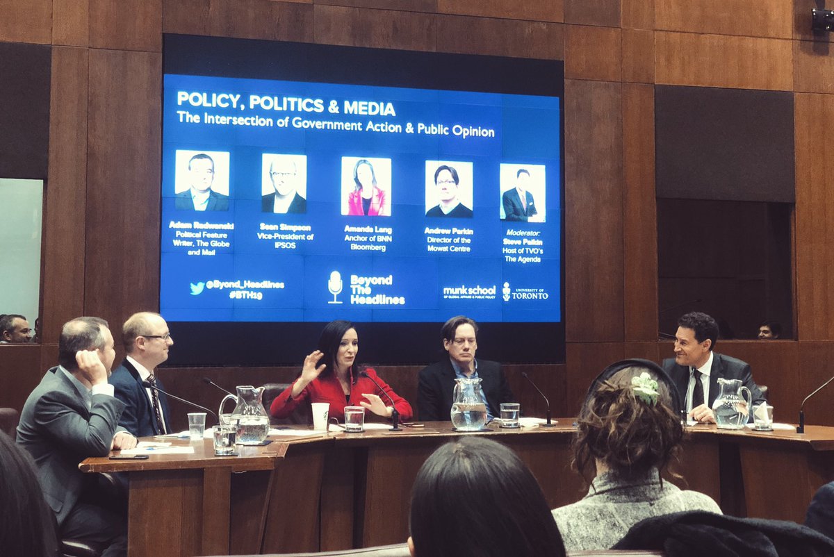 maxseunik's tweet photo. Thank you to @Byond_Headlines &amp; @munkschool for having @YDCanada at tonight’s event on policy, politics &amp; media with @AmandaLang and @aradwanski — I appreciated the (unusual) candour of the panelists and Steve Paikan’s exemplary moderating skills. Kudos! https://t.co/SwKGl6iweh