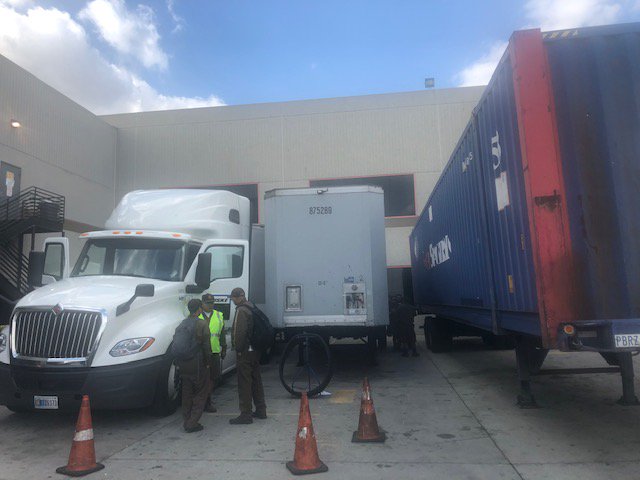 UPSOntarioDDST's tweet photo. After our huddle we go outside and do some demonstrations so that our drivers can visually learn about their new job at UPS . #UPS #UPSERS #Upsca https://t.co/fs7mtfI4qe