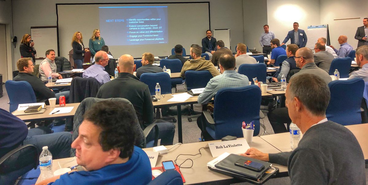 ToniBuhrke's tweet photo. <) Thanks to everyone at Sirius in Chicago for attending our two day @Forescout event! Everyone was very engaged while learning about #DeviceVisibiltyAndControl for #IT #IoT #OT environments.
Here’s to a very successful partnership in 2019!
@SiriusNews #ForescoutChannel https://t.co/DlP3lzl9kT