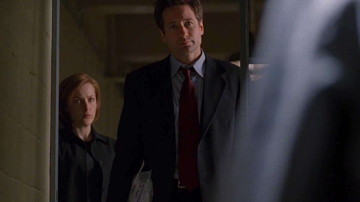 "With that, Padgett turns and exits, not looking at Scully as he goes. It's a weird moment, not lost on Mulder and Scully." #XFScriptWatch  #Milagro