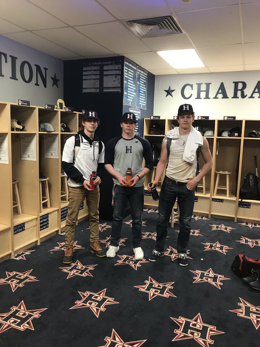 Congratulations to starting pitcher Cade Kiniry, reliever Nolan Letzgus and catcher Alex Mixon on being recognized as tonight’s Powerade Players of the Game. Kiniry &amp; Letzgus limit Pickens to only 6 hits; Mixon adds a double and triple in the win. #teamwin
