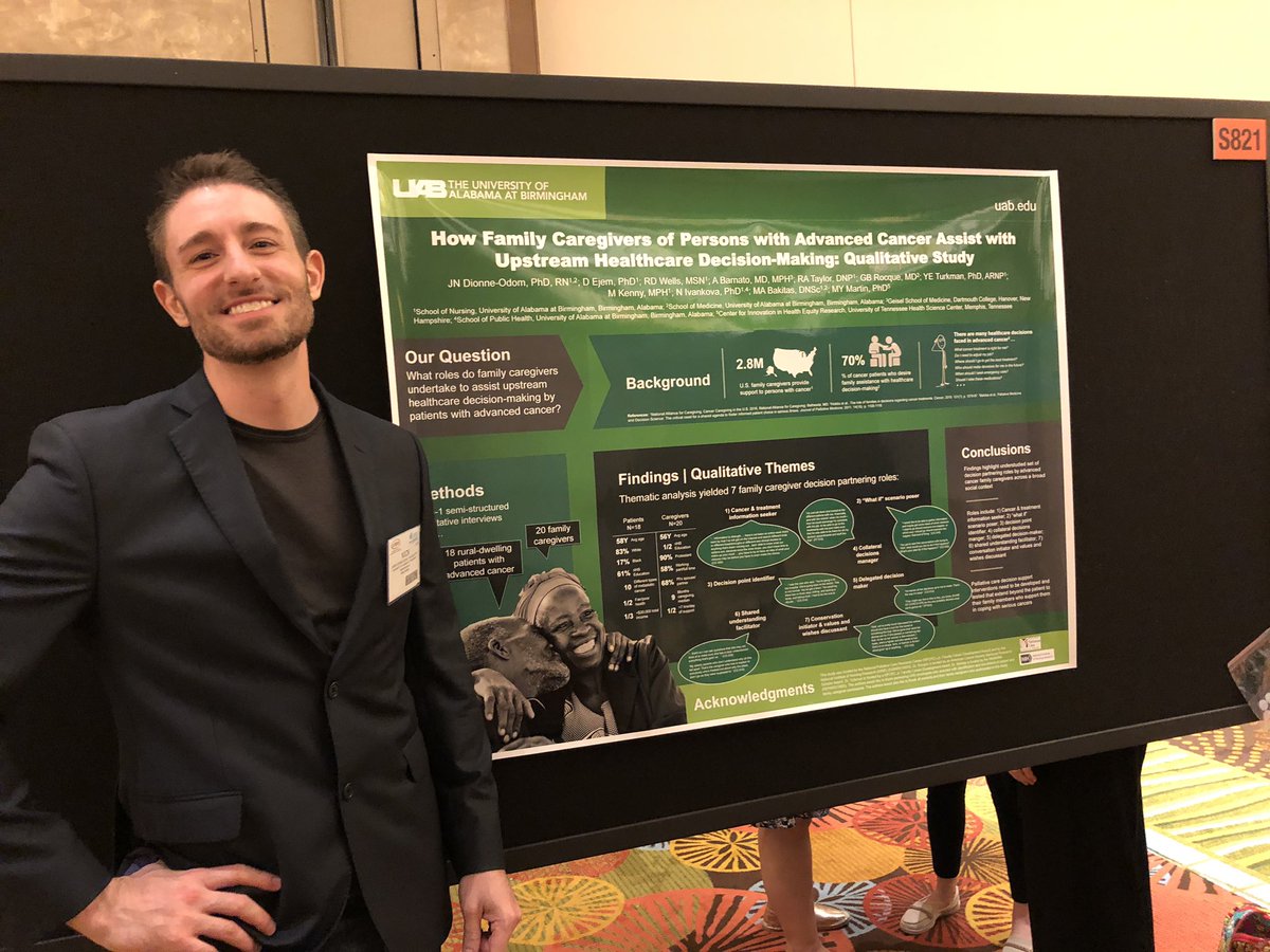 MBakitas's tweet image. #hpm2019 #hpna #UABrules  totally rocking the poster session