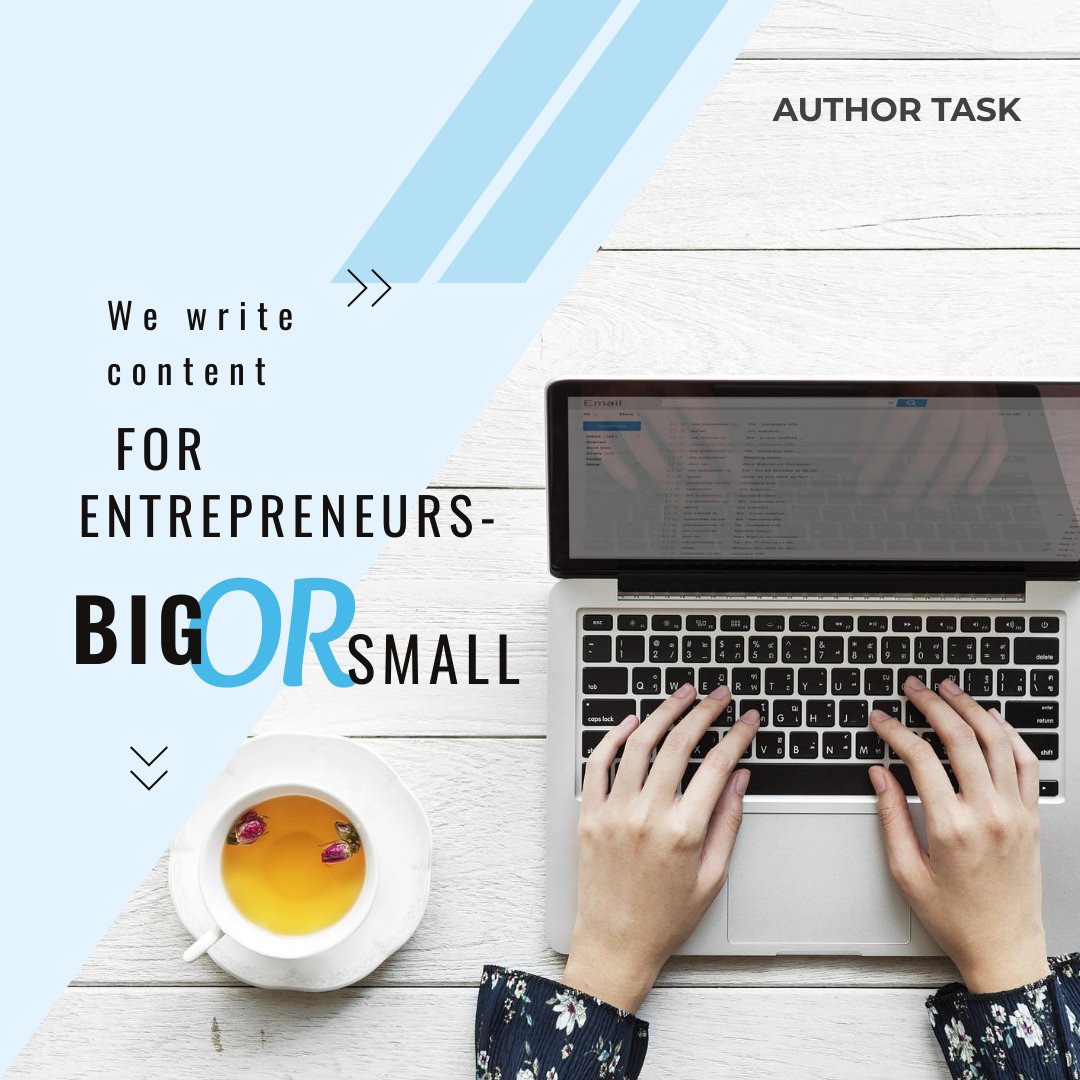 AuthorTask's tweet photo. We write content for entrepreneurs big or small. Talk to us at https://t.co/OrDWMstN3Y

 #contentmarketing #contentmanagement #blogging #freelancewriter #freelancewriting #writerofinstagram #followme  #contentwriting #blogg #contentcreator #websitecontent  #content https://t.co/J1DAJI838B