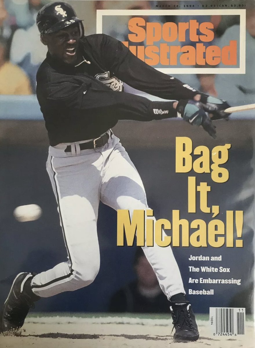 Michael Jordan Playing Baseball - Sports Illustrated