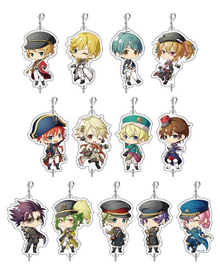 千銃士PALETONEseriesアクリルキーホルダー ヨドバシ.com - コンテンツシード 千銃士 PALE TONE series デカ