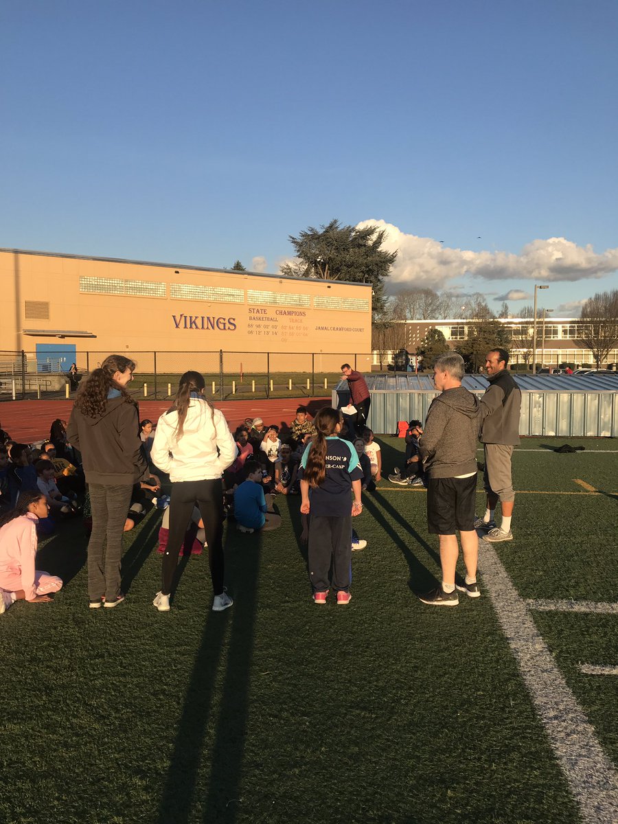 What a great day for our first practice