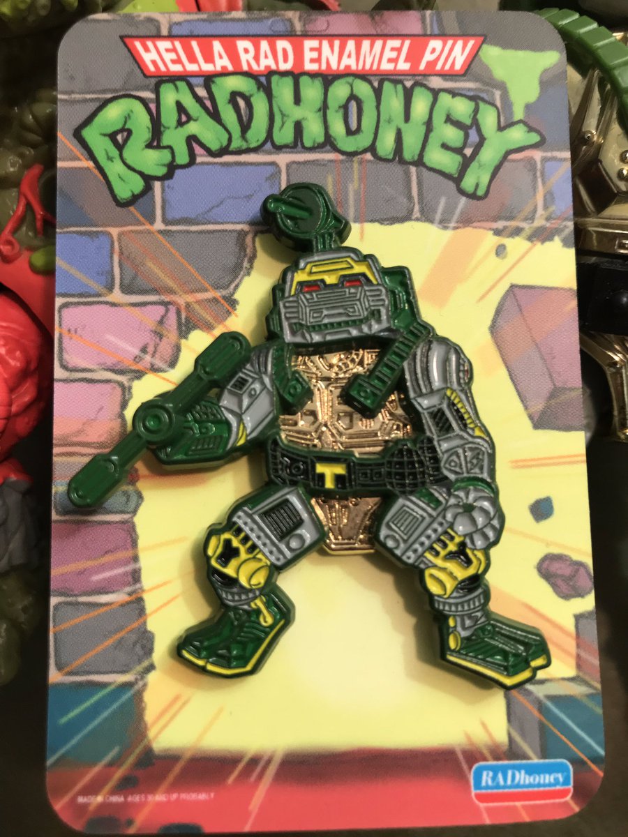 So metal.
 #metalhead #tmnt #teenagemutantninjaturtles #enamelpins