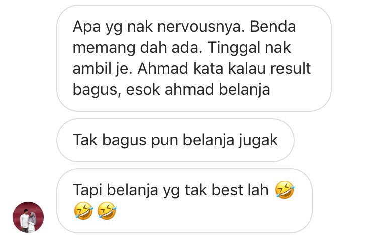 haafizxhmr's tweet photo. Having these family members that give you a call just to wish you congratulations without even knowing the result make me feel so blessed 💛 #spm18 https://t.co/I265HrbYOa