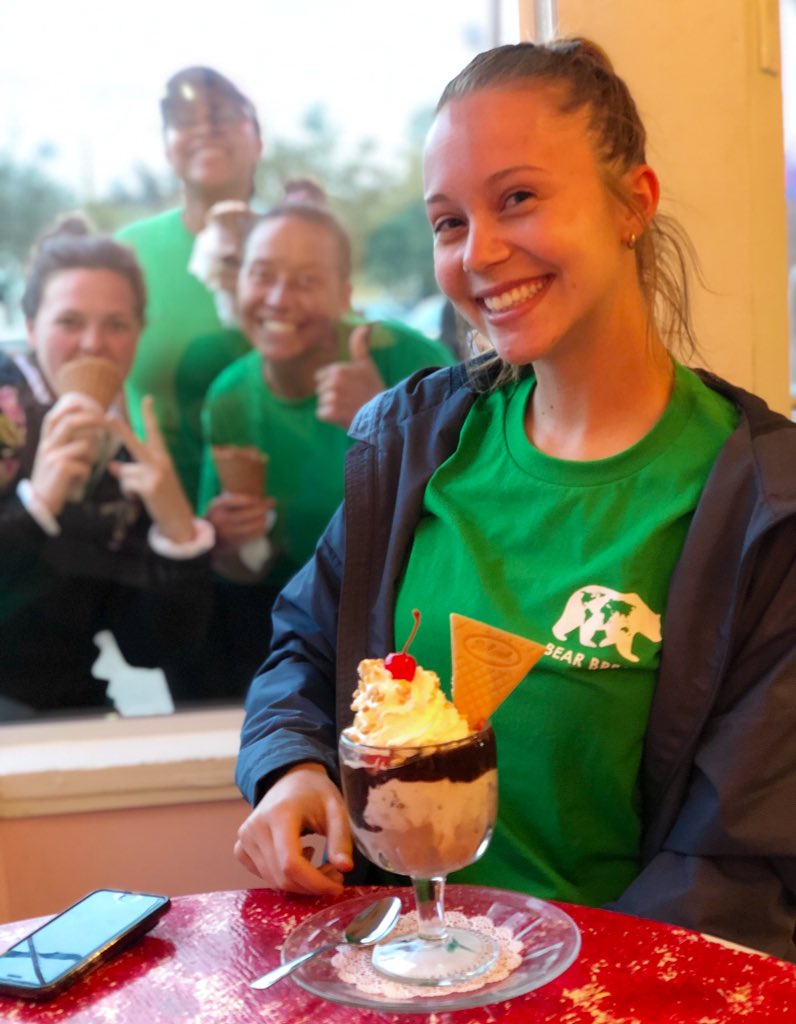 🍦A hard day’s work deserves a sweet treat! #cooldown #bearup