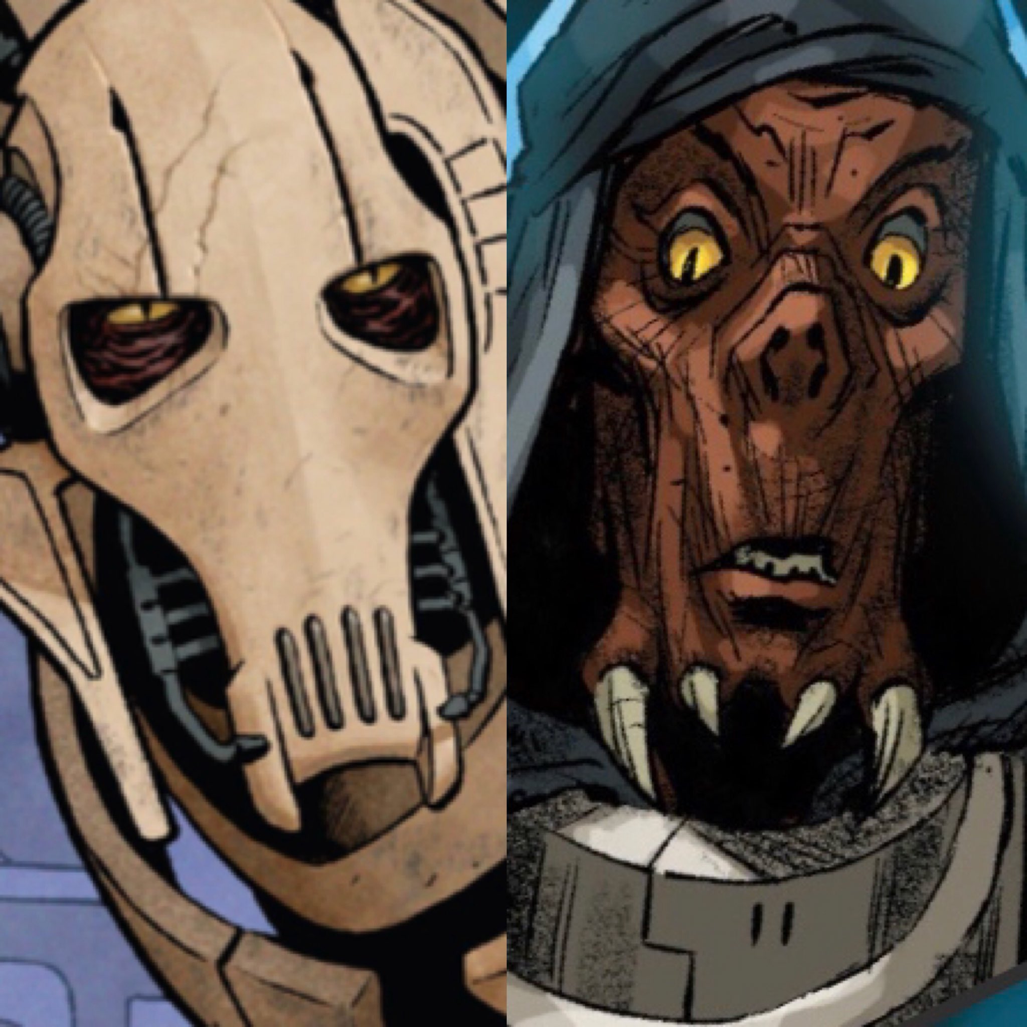 Star Wars General Grievous Face