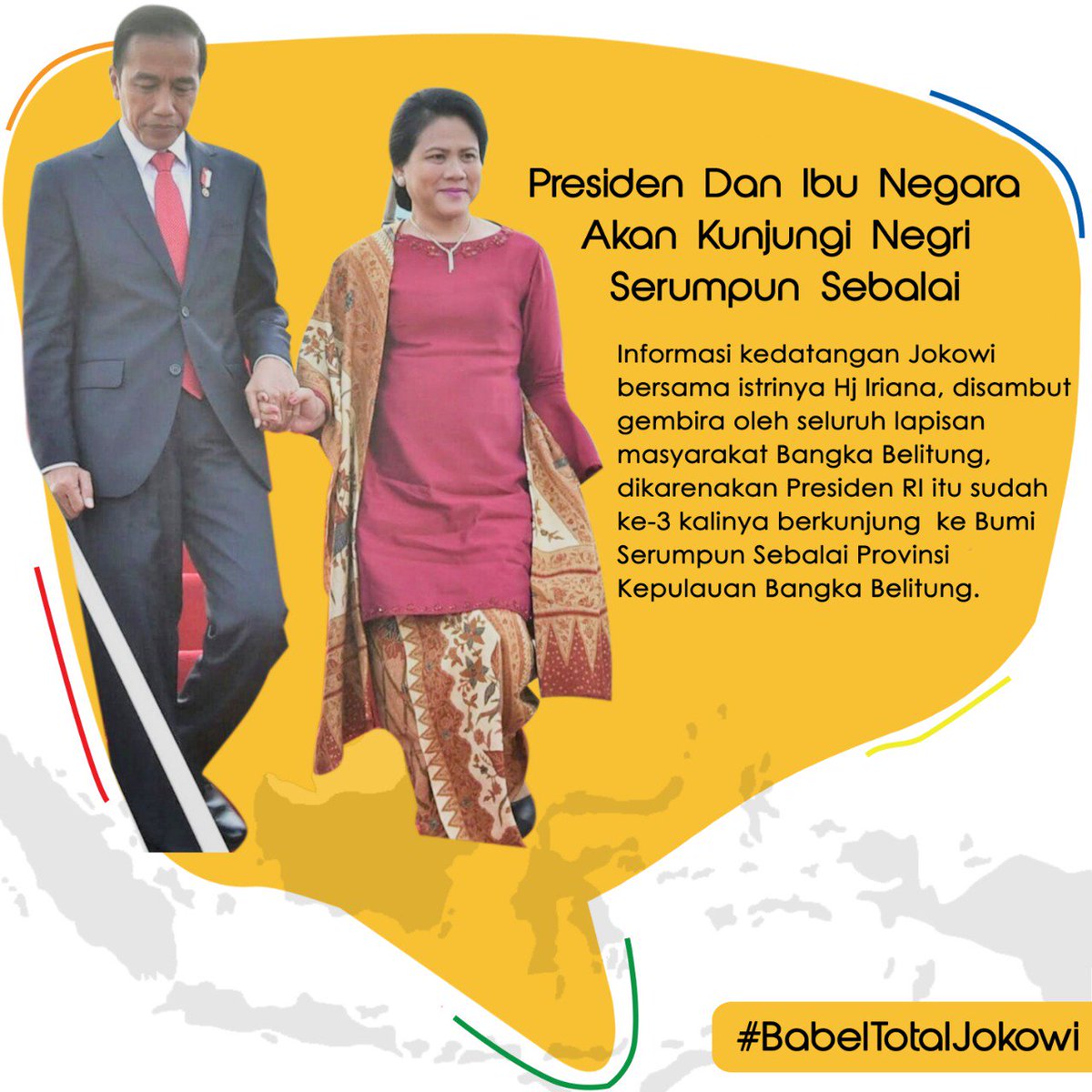 #BabelTotalJokowi 
#JokowiLagi 
#01JokowiAmin