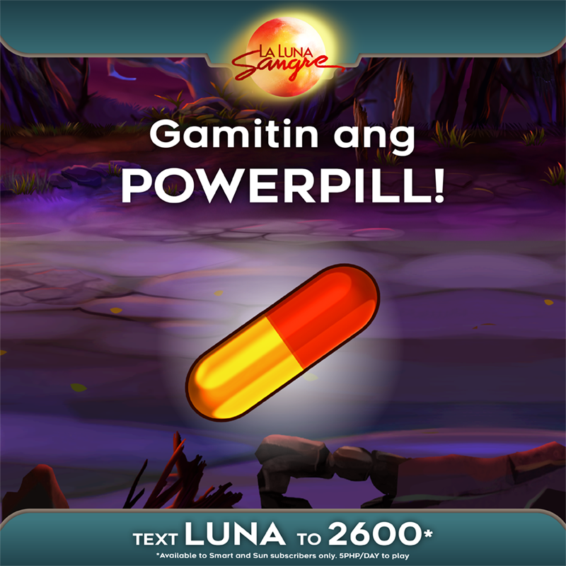XelebLLS's tweet photo. Gumamit ng powerpill para mas lumakas pa si Tristan at Malia. #LaLunaSangre

Text LUNA to 2600. https://t.co/1l5yvOyKyJ