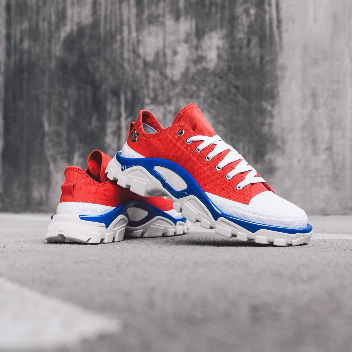 raf simons detroit runner blue