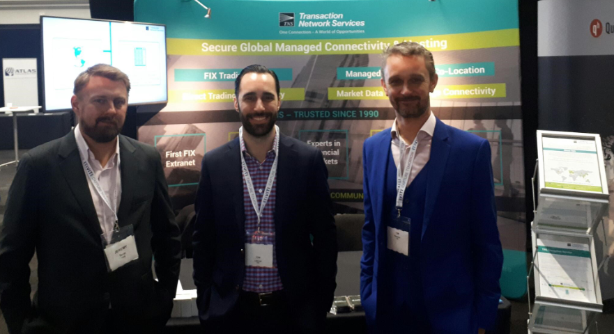 Are you at the EMEA Trading Conference in London today? If so, pop over to the <a href="/TNSFSD/">TNS Financial Markets</a> stand to catch up with (l-r) Jeremy Toop, Tom Lazenga and Tom Plewman #FIXEMEA2019