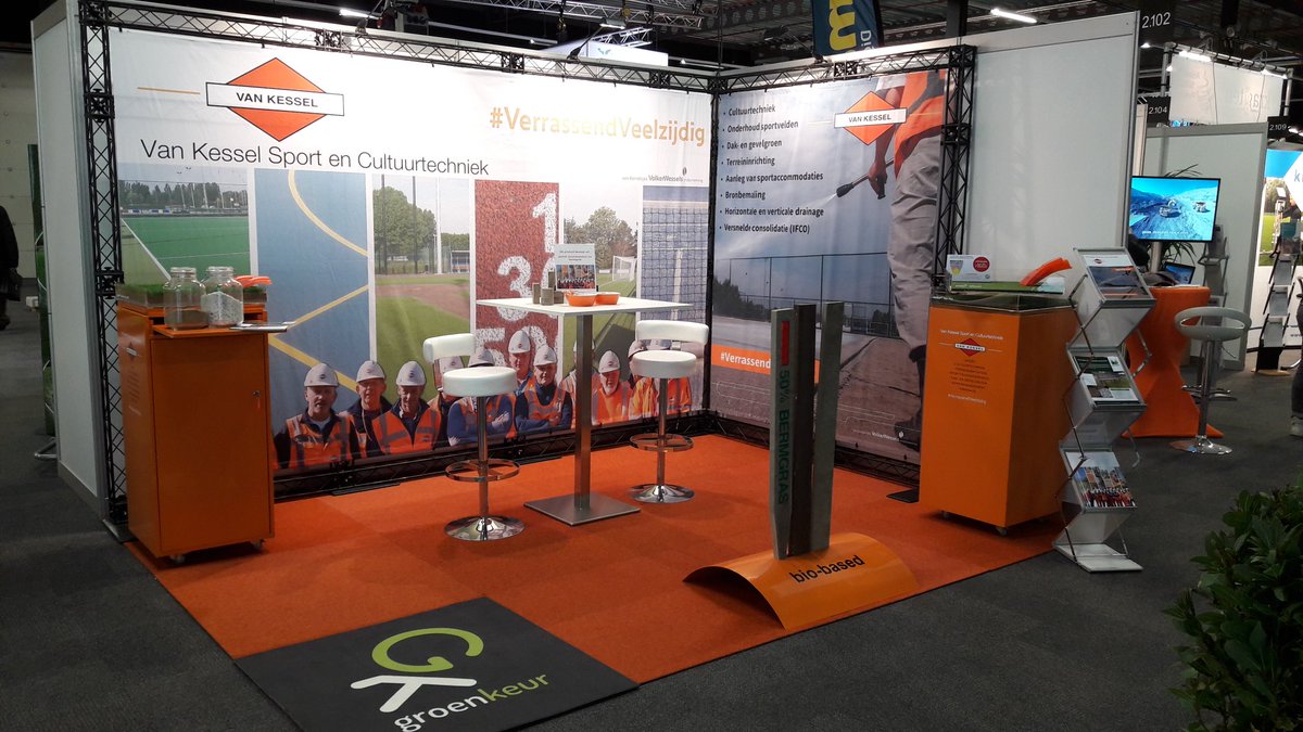 Gebr. Van Kessel (@gebrvkessel) on Twitter photo We zijn er klaar voor! <a href="/VB_Sportacc/">Vakbeurs Sportaccommodaties</a> #welkom stand 2.102 #VerrassendVeelzijdig U komt toch ook? We zijn er klaar voor! <a href="/VB_Sportacc/">Vakbeurs Sportaccommodaties</a> #welkom stand 2.102 #VerrassendVeelzijdig U komt toch ook?
