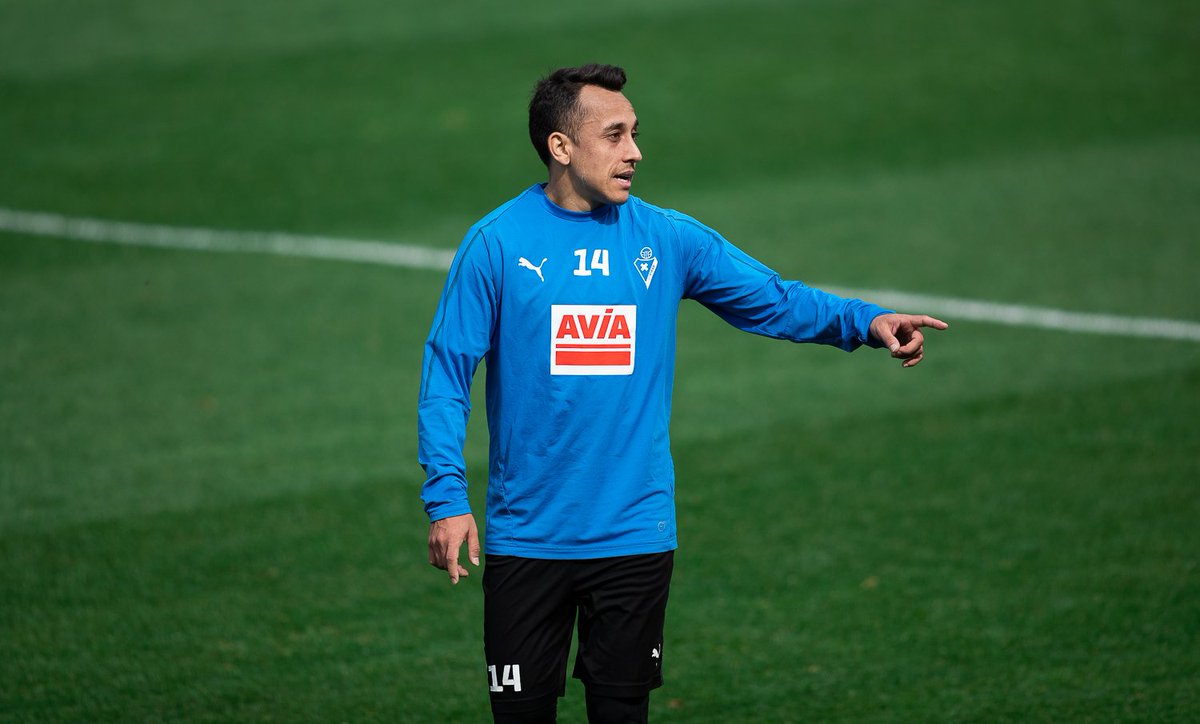 Orellana, durante un entrenamiento (Foto: SDE).