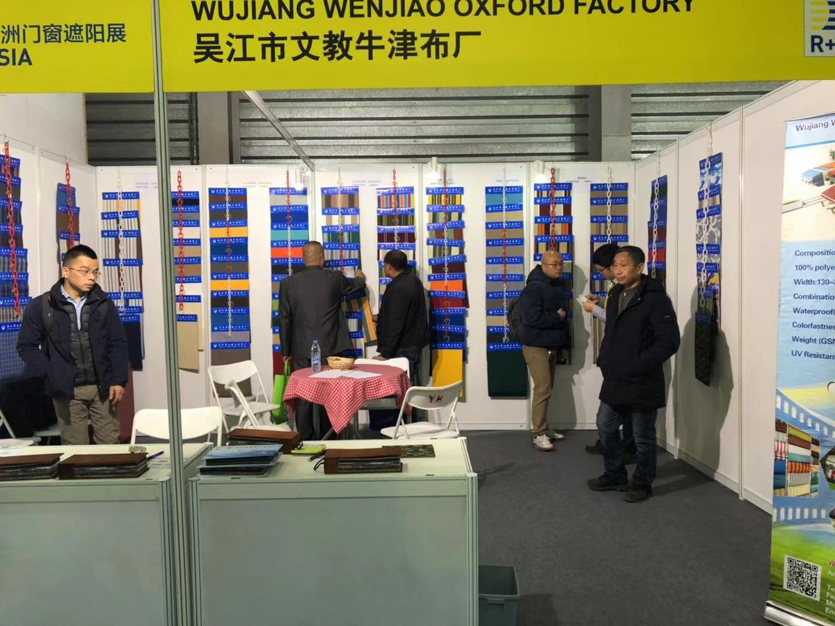 FabricTent's tweet photo. We will attand to Canton Fair Guangzhou from May 1st to 5th,2019
Welcome to visit our Booth No:16.3C10
Professional awning fabric , PVC fabric ,bag fabric and so on .Contact me :Whatsapp+8618550035571
Email :amaris@wenjiaooxford.com https://t.co/FkkdYzkzxe