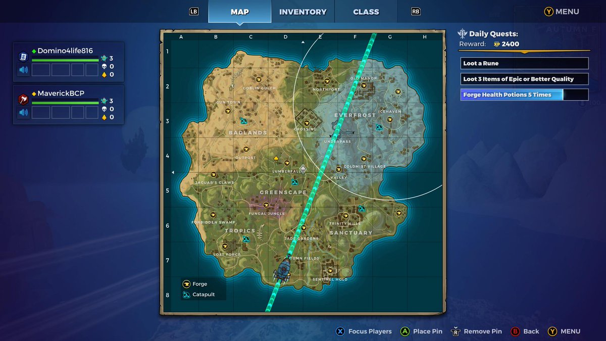 CaliKing816's tweet photo. Another terrible 1st circle @RealmRoyale plz change this asap. @hirezstudios #XboxShare https://t.co/9yXxIWDLQ1