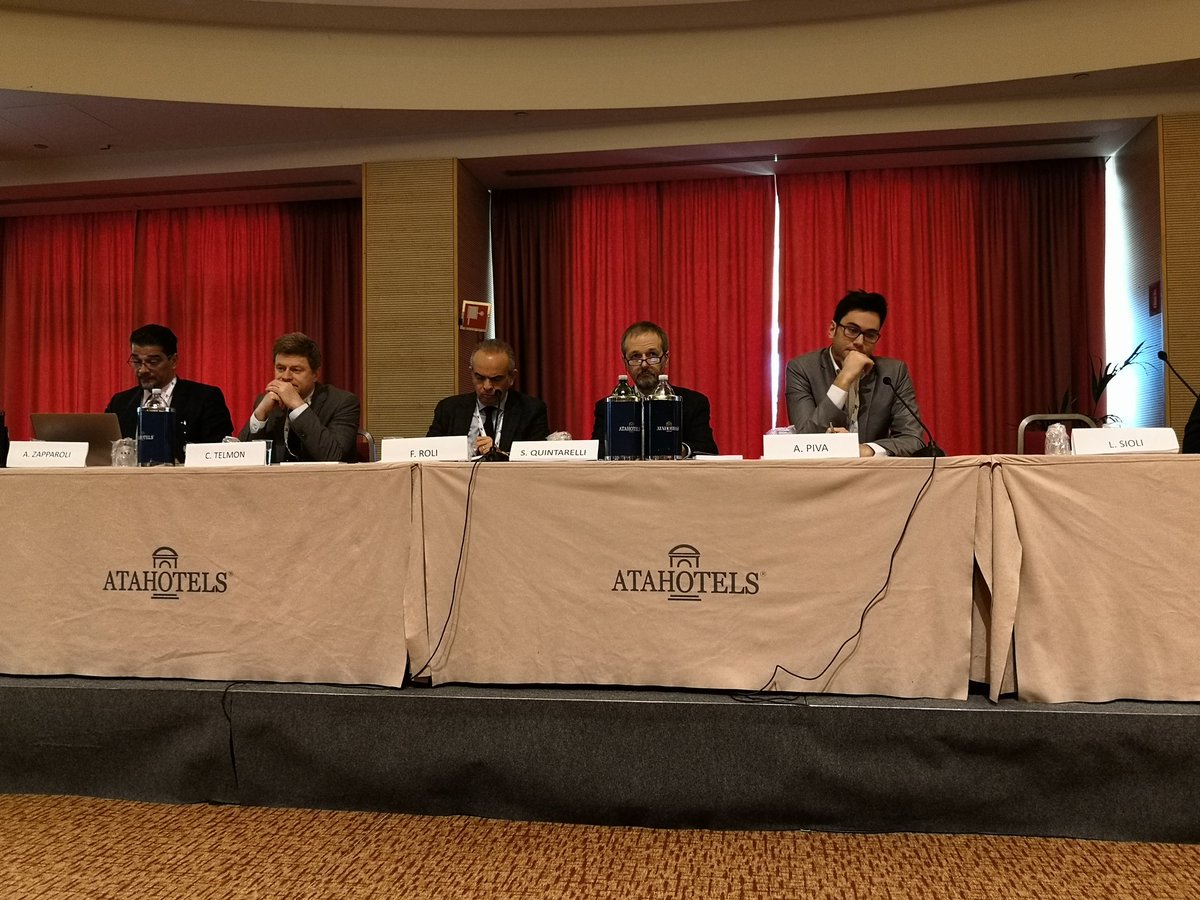 #SecuritySummit, parliamo di #AI con <a href="/MaxCerof/">Massimo Cerofolini</a> giornalista Rai, <a href="/LucillaSioli/">lucilla sioli</a> e <a href="/quinta/">Stefano Quintarelli</a>  #ArtificialIntelligence <a href="/EU_Commission/">European Commission</a>, <a href="/PivaAlessandro/">Alessandro Piva</a> Direttore Osservatorio Artificial Intelligence <a href="/polimi/">Politecnico di Milano</a>, Fabio Roli <a href="/univca/">Università degli Studi di Cagliari</a>, Claudio Telmon AI MISE e <a href="/Saiber_Man/">Andrea Zapparoli Manzoni</a> Direttivo <a href="/Clusit/">Clusit</a>