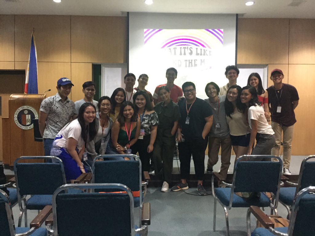 MAGISRadio's tweet photo. And that's a wrap for MAGIS Radio's first workshop for Media Month! Join us again tomorrow for another workshop by our very own MAGIS Radio Station Chief @SamIsGam.
For now, stay unconventional, stay extraordinary! 🤩💜
#FollowTheSound
#AteneoACOMM
#MediaMonth
#UnCOMventional https://t.co/xcHDQbGTQY