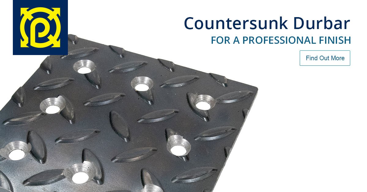 ParkerSteel's tweet image. The surface of #Durbar is safe, non-slip and easy to clean. Its distinctive raised area also provides excellent self-drainage and reduces corrosion. #Countersinking has a range of benefits such as allowing for a smoother finish on fabricated #steelwork.
parkersteel.co.uk/Pages/Durbar-&amp;amp;…