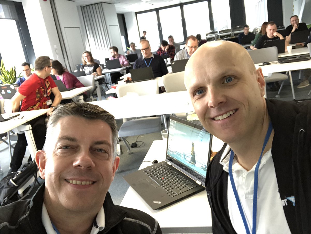 ThFiedler's tweet image. #SAPCodejam #Wroclaw ready to go