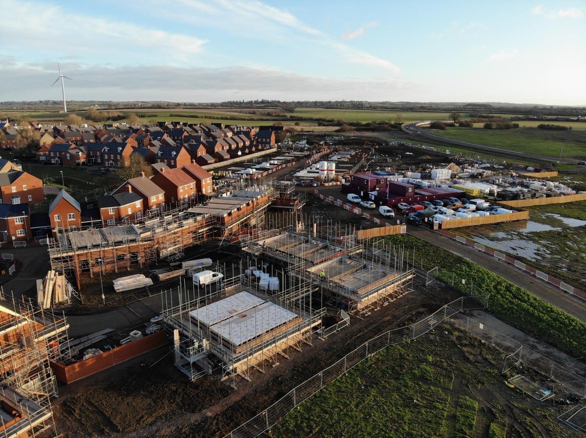 Impressive drone photo taken of one of our recent projects. Looking good team!