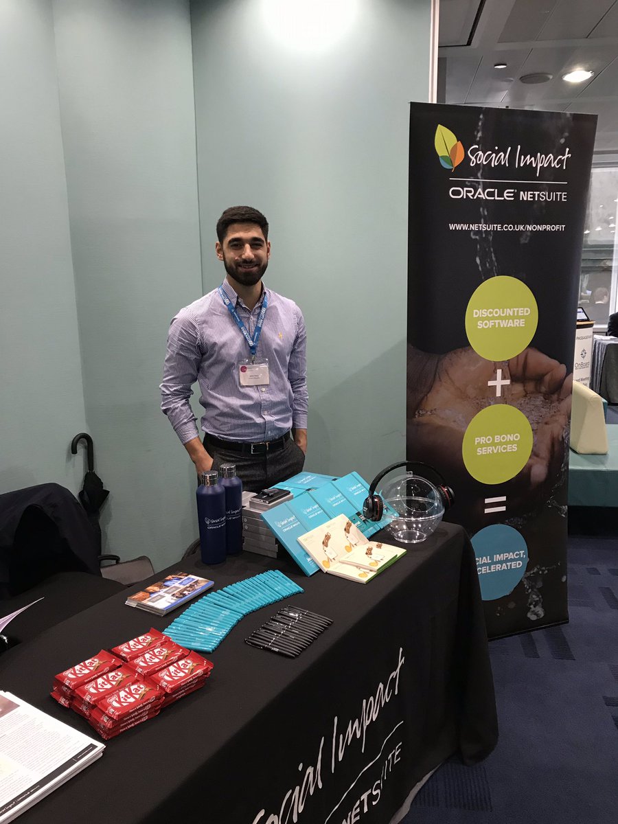 Come and see us at the <a href="/NetSuiteEMEA/">NetSuiteEMEA</a> stand at #CFGIT19 conference today. Understand how NetSuite supports the Charity community. <a href="/CFGtweets/">CharityFinanceGroup</a> <a href="/NS_SocialImpact/">NetSuite Social Impact</a>