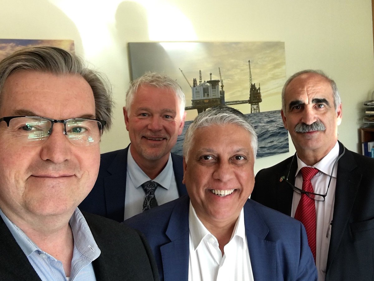 oyvind_stokke's tweet photo. Pleasant visit by #Norwegian company #Interwell (Geir O. Egge, Ron Ribero); solutions for #oil and gas fields, #drilling &amp; completions, #wellbore interventions, etc. Now with a stronger footing in #SaudiArabia goe@interwell.com, https://t.co/Lqzb3vUFX6 @SAGIAgov @AsharqiaChamber https://t.co/9fvH9O7blw