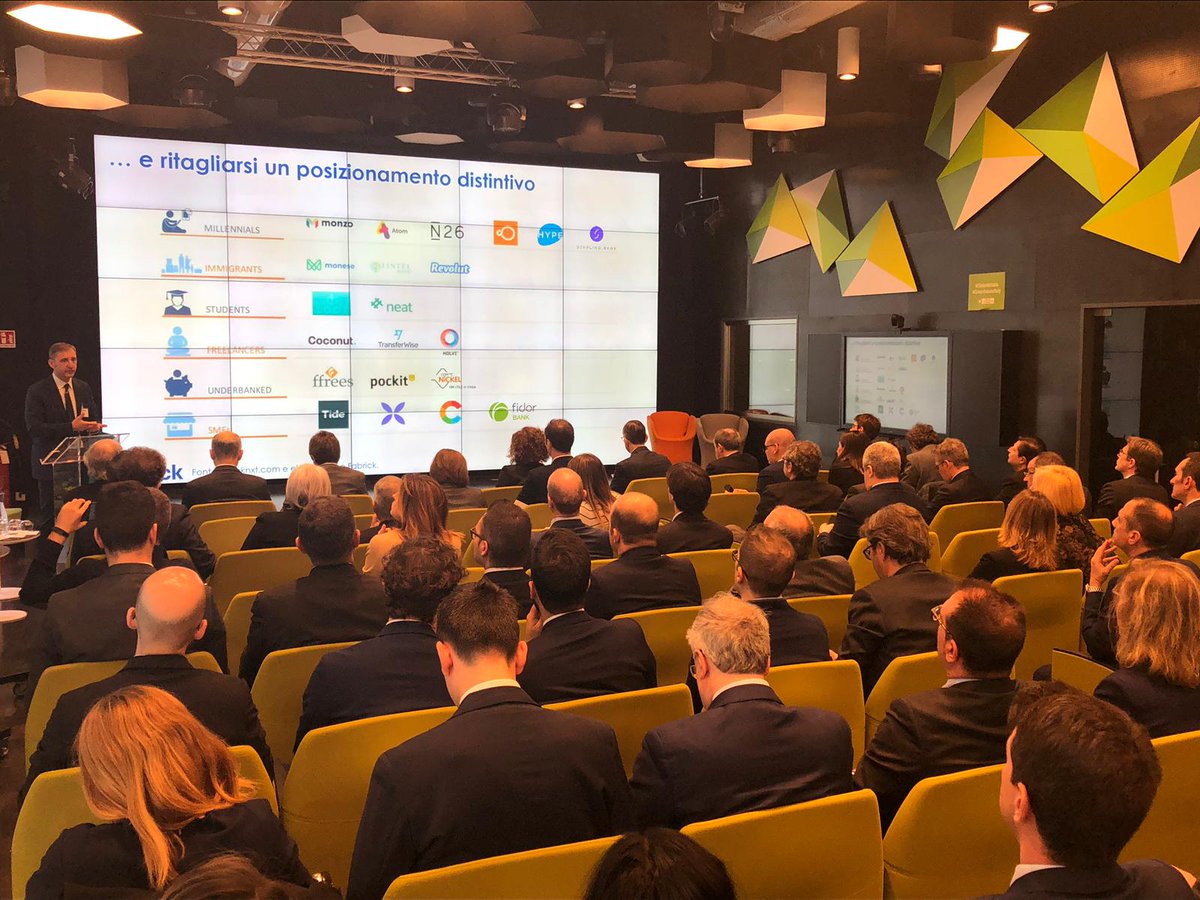 DeloitteItalia's tweet photo. "L'open banking si sta affermando come il nuovo modello di fare banking innovation". @Paolo_Zaccardi, Head of Open Banking Business Line Sella Group &amp; CEO Fabrick. 
#DeloitteOpenBanking #DeloitteItalia #greenhouseitaly @fabrickplatform https://t.co/juGD5MSpDW