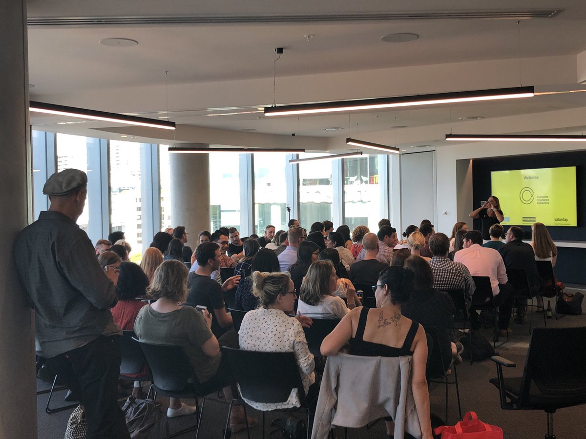 Footprints07's tweet photo. Pumped for CX Collective event tonight! Standing room only 👯‍♂️👯‍♂️💫 @ibmnz https://t.co/co6LQQeRsT