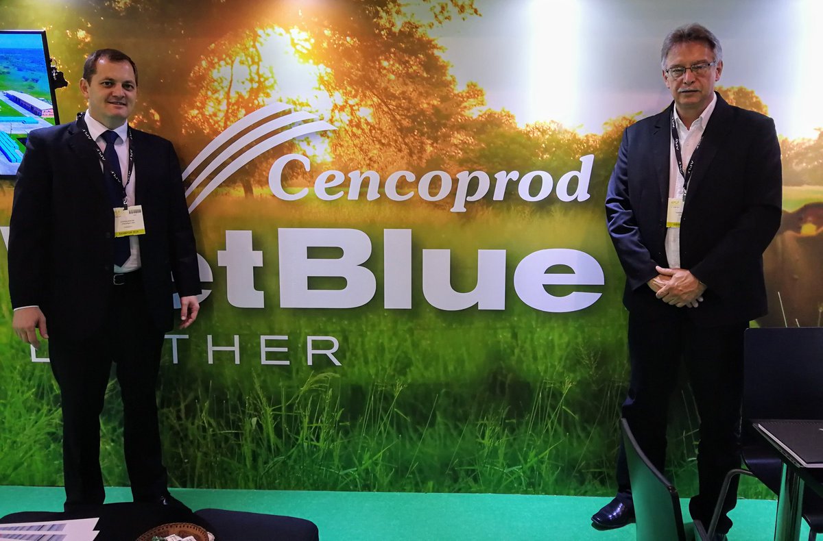 APLFHK's tweet photo. Paraguayan Wet Blue specialist, Cencoprod is celebrating its 7th year exhibiting @APLFHK. From #hongkong they target sales for Asia and Europe. L-R Stefan and Ferdinand Kehler https://t.co/LPXac9oepv #wetblue #APLF #Leather #Paraguay https://t.co/9gyTH6gZq0