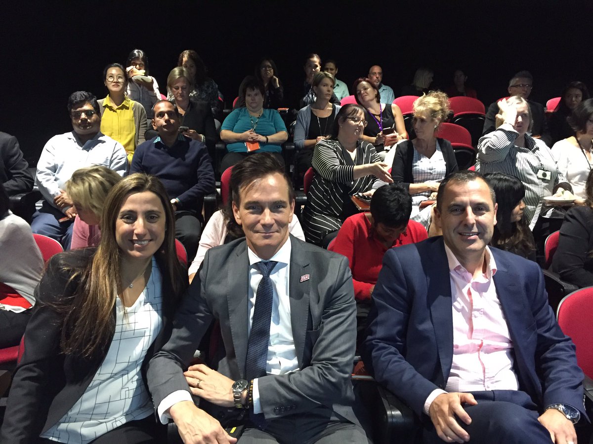 BillPggot's tweet photo. Happy to be celebrating and a sponsor to iWin for ADP women in leadership down under in Australia. Also proud of our team member Naomi O’Carroll who is the ADP region leader for this important initiative. #Balanceforbetter https://t.co/neLp2o91qf