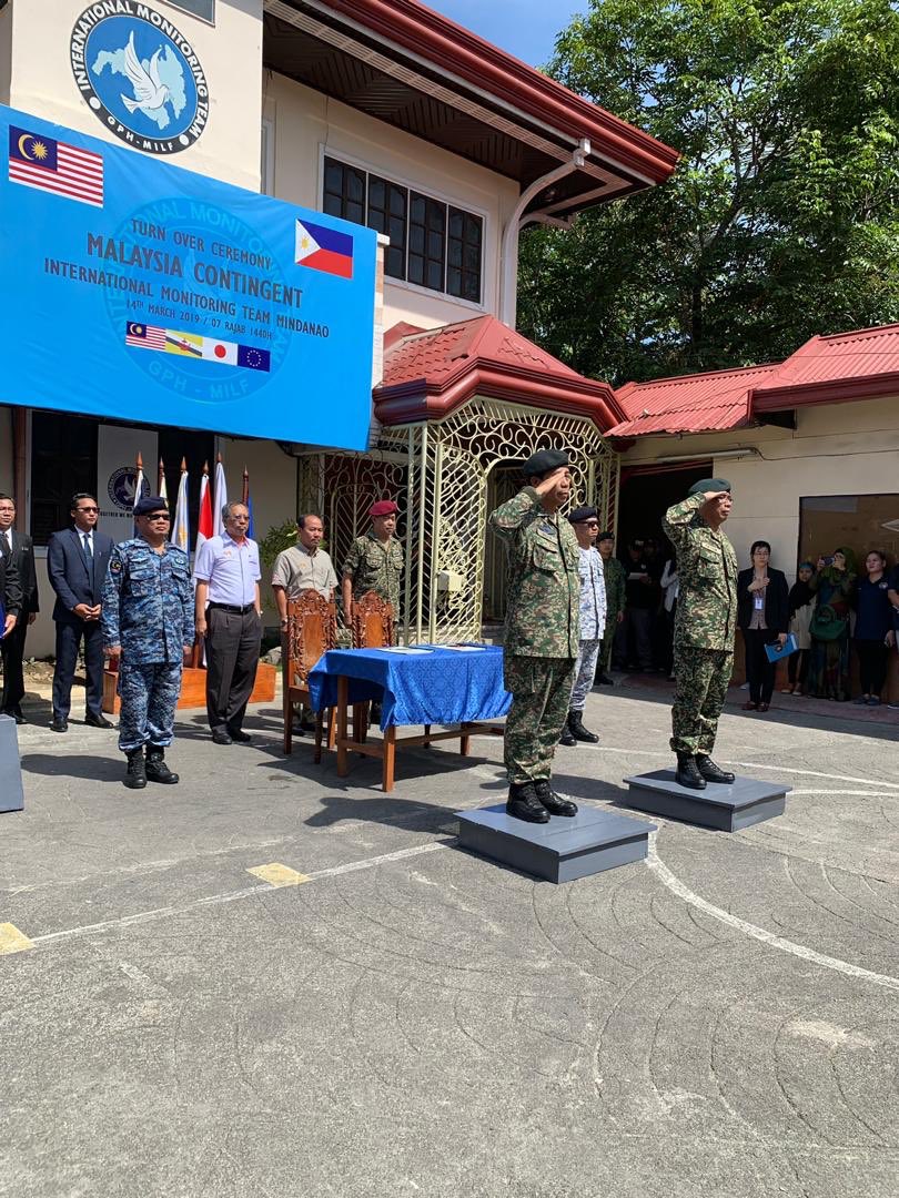 O Xrhsths Mindef Malaysia Sto Twitter Majlis Serah Terima Tugas Antara Mej Jen Dato Hj Mohd Nazir Bin Hj Mami Ketua Misi Tim Pemantau Antarabangsa Mindanao Ke 13 Tpa M 13 Dengan Mej Jen