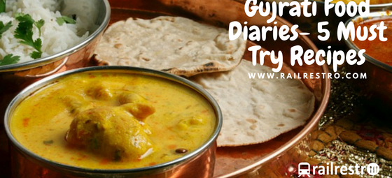 Railrestro's tweet photo. Order 5 tasty Gujarati cuisines from RailRestro while #traveling via train. Get the list from here- https://t.co/ORuKpozVxX
#MustTryRecipes #GujratiFood #IndianFood #FoodinTrain #fooddelivery #FoodDiary #foodies https://t.co/fbX7dStyAo
