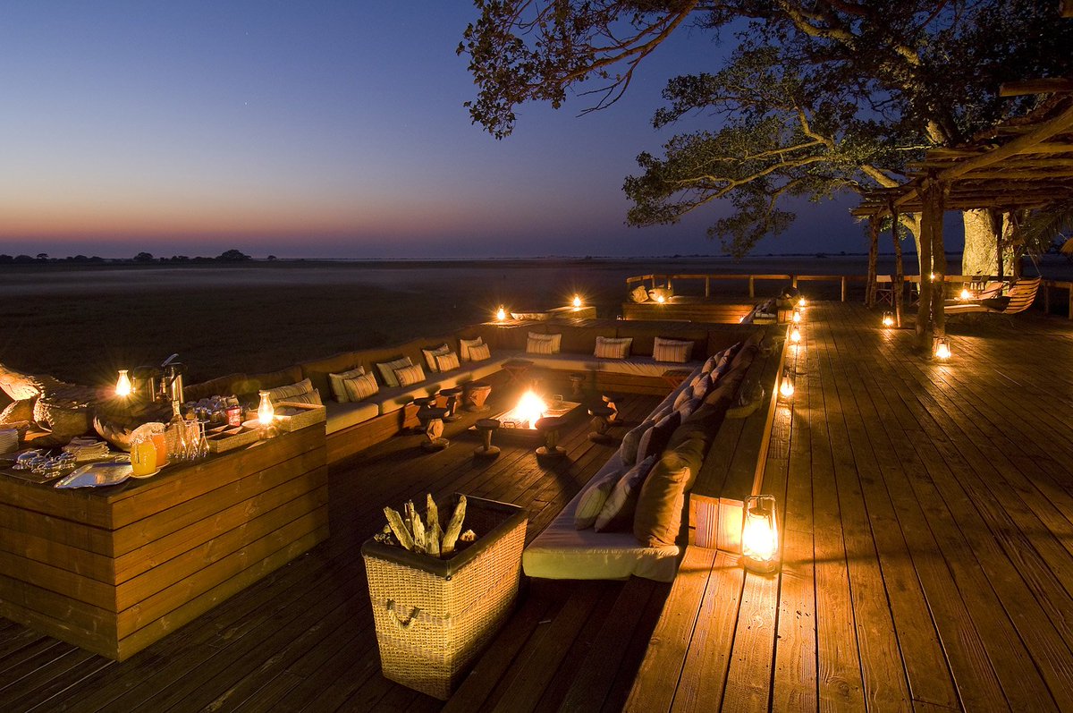 seeafricatv's tweet photo. Evening views from Shumba Camp, Zambia 🇿🇲 #TravelAfrica #Zambia #SeeAfrica https://t.co/3XdLW1fwli