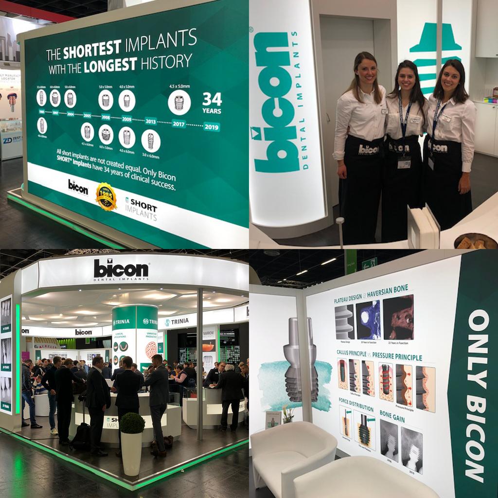 bicon's tweet photo. Come visit Bicon's beautiful new booth at the 38th International Dental Show (IDS) at the Koelnmesse in Cologne, Germany — Hall 4.2 • Stand G070. See you there! #IDScologne #Koelnmesse #dentalimplants # shortimplants #thinkshort #bicon #onlybicon #dentist #dentistry https://t.co/jcsbU7wVfU