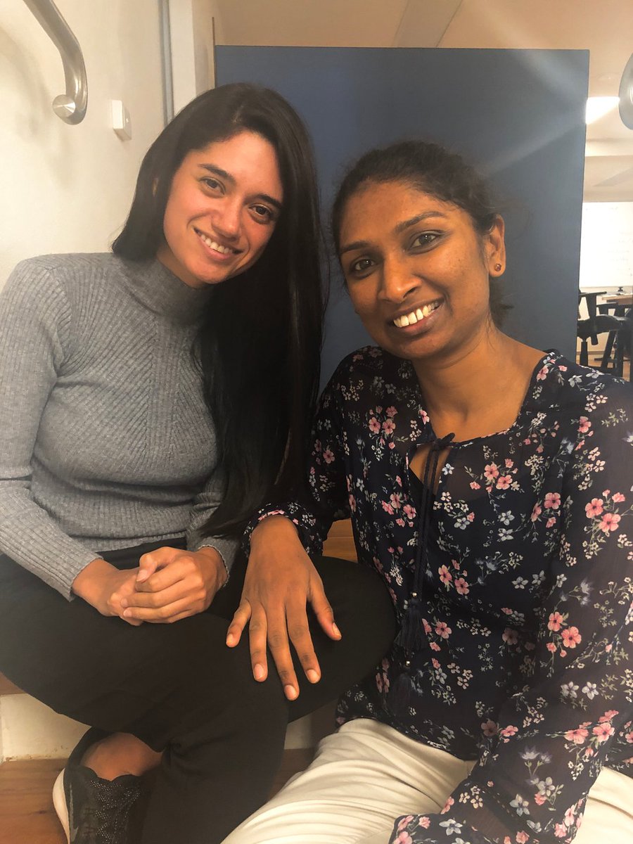 fifth_domain's tweet photo. Diana and Sowmya getting a head start on @BSidesCbr by going along to #HackerChix networking drinks this evening. https://t.co/iKwtpe0mDQ