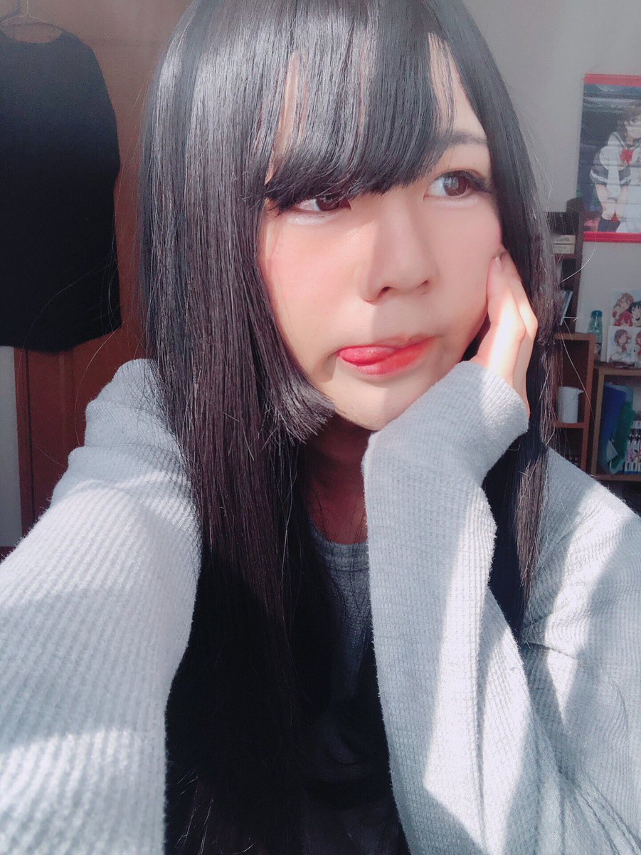 O Xrhsths えのき Sto Twitter 女装なう ロングとショートどっち派 盛れたの夜あげ 女装男子
