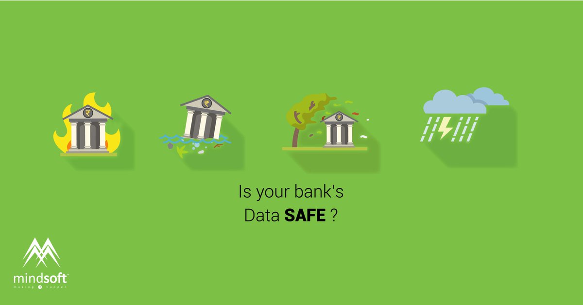 MindsoftGlobal's tweet photo. Does your bank have a proper backup solution that can protect its important data from any disaster? Get Mindsoft's cloud backup solution today. Recover 100% of the lost files with our Cloud Disaster Recovery System. Get a quote:9847722801
#mindsoft https://t.co/J2CgVrZUUV