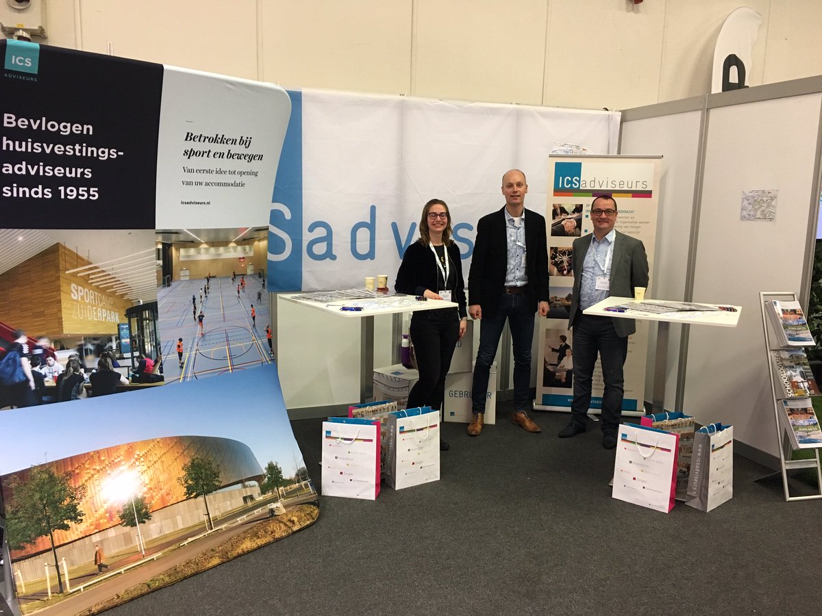 ICSadviseurs (@icsadviseurs) on Twitter photo Wij zijn er klaar voor! <a href="/ICSadviseurs/">ICSadviseurs</a> aanwezig op <a href="/VB_Sportacc/">Vakbeurs Sportaccommodaties</a>! Hoe kunnen we (sport) voorzieningen en de openbare ruimte beter benutten? Dat vertellen wij u vandaag! Graag tot ziens op onze stand! Wij zijn er klaar voor! <a href="/ICSadviseurs/">ICSadviseurs</a> aanwezig op <a href="/VB_Sportacc/">Vakbeurs Sportaccommodaties</a>! Hoe kunnen we (sport) voorzieningen en de openbare ruimte beter benutten? Dat vertellen wij u vandaag! Graag tot ziens op onze stand!