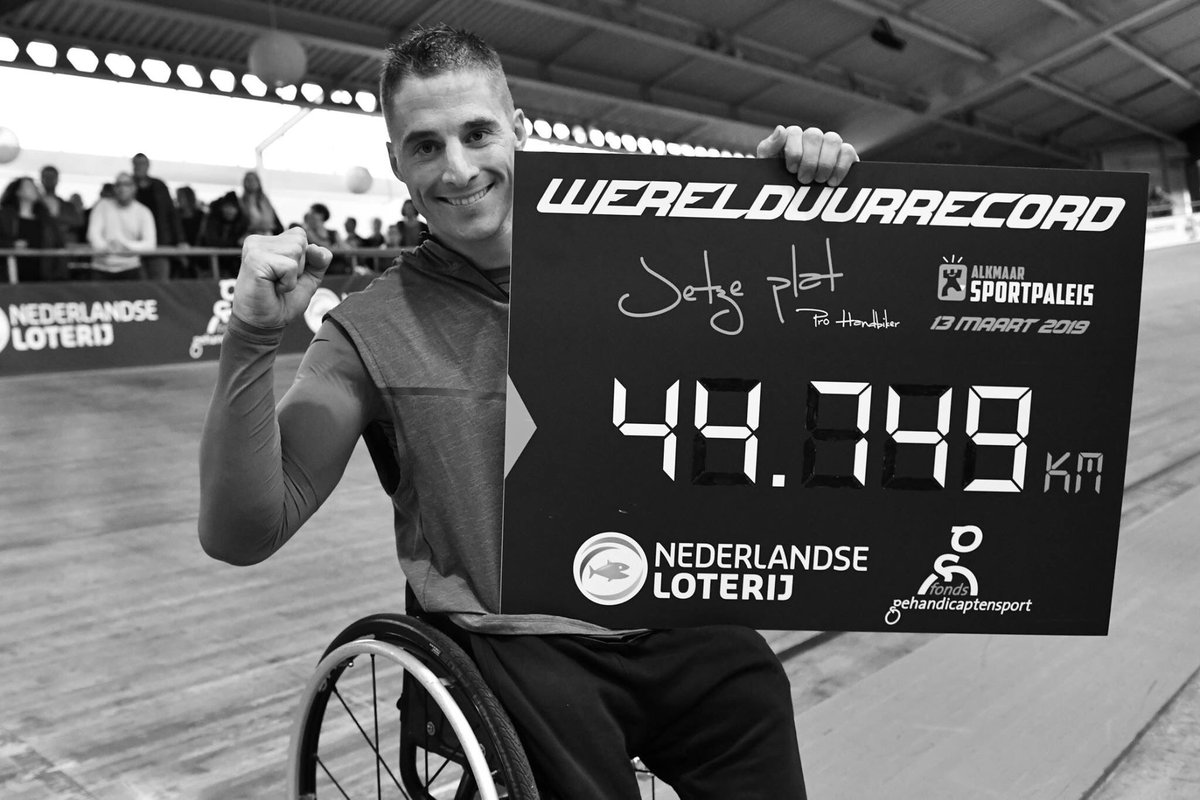 JetzePlat's tweet photo. 🔥WORLD HOUR RECORD🔥 #handcycling #2020focus 📸 @fotoMathilde https://t.co/uYAcMEIc9y